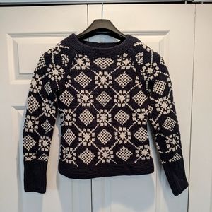 Wool hand knit sweater from Abercrombie & Fitch